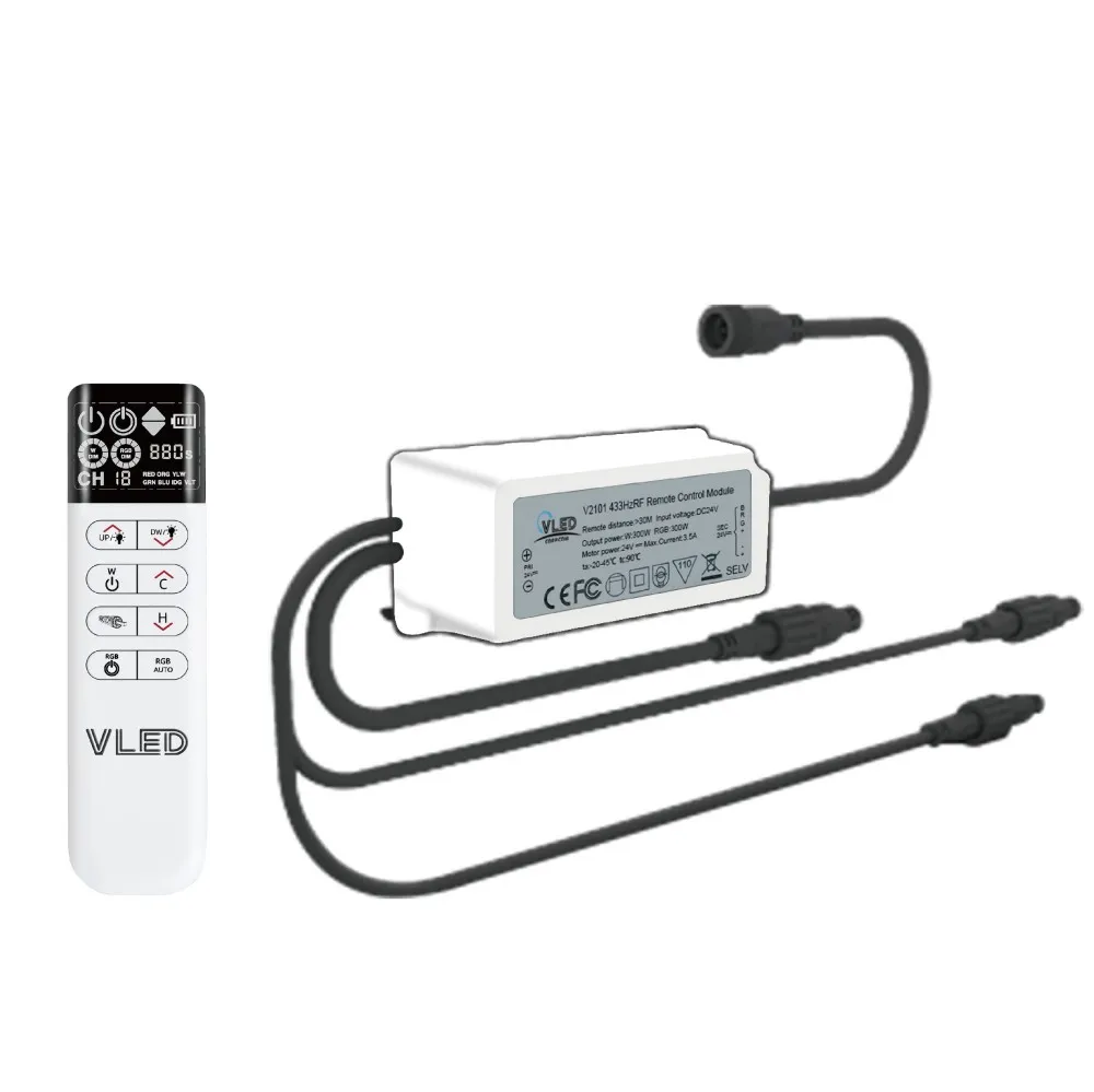 Smart Pergola Control Unit, integrated for a comprehensive pergola lighting control system.