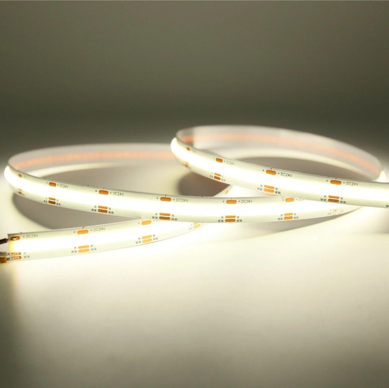 LED Strip Lights for Pergola: High-efficiency cob led strip for modern outdoor pergola lighting.