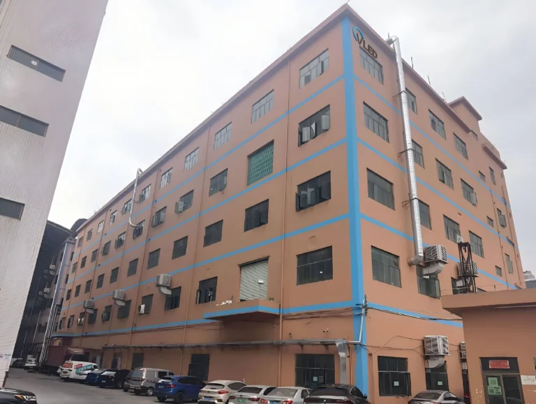 VLEDSTAR industrial park: A leading China-based manufacturer of pergola lighting and control systems.