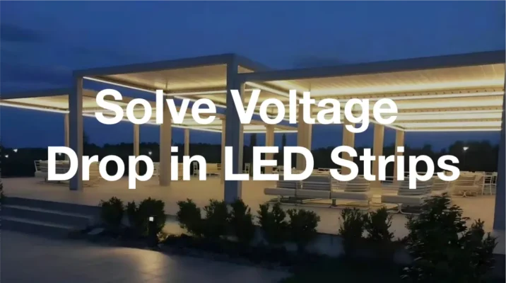 Solve Voltage Drop in LED Strips