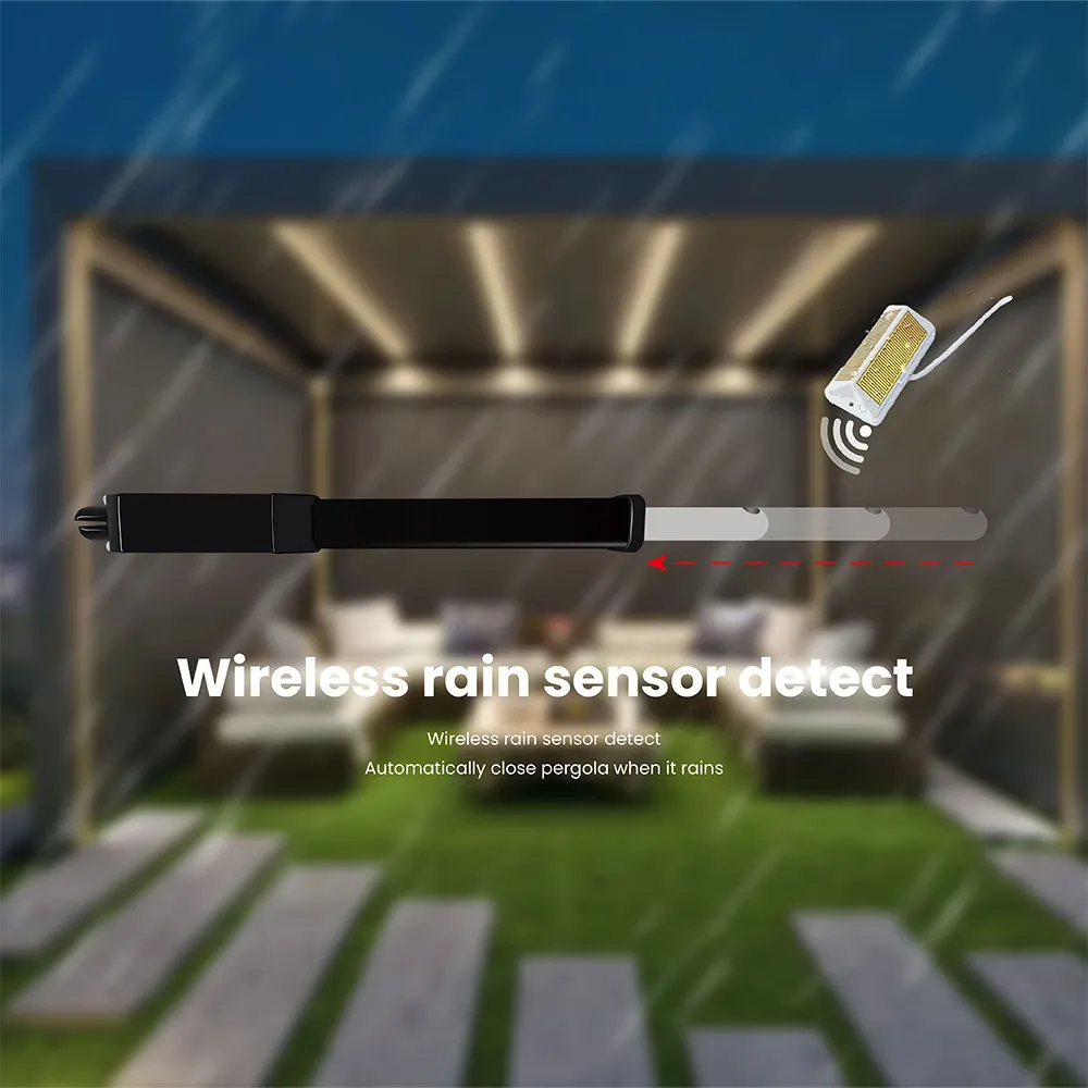 Pergola Linear Actuator & LED Strip Lights Kit - Image 6