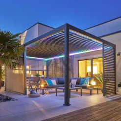 RGB_LED_strip_pergola