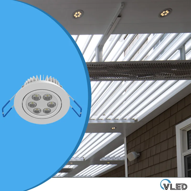 DOWN 6W_high-power_pergola_downlight_provides_strong_downward_lighting_for_broad_ceiling_coverage.