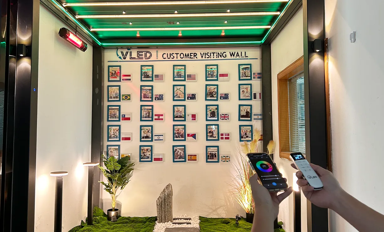 VLEDSTAR Pergola Lighting Solutions & Integrated Kits