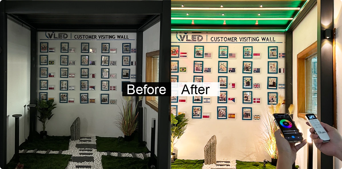 Before_and_after_motorized_pergola_retrofit_upgrade_cost_saving