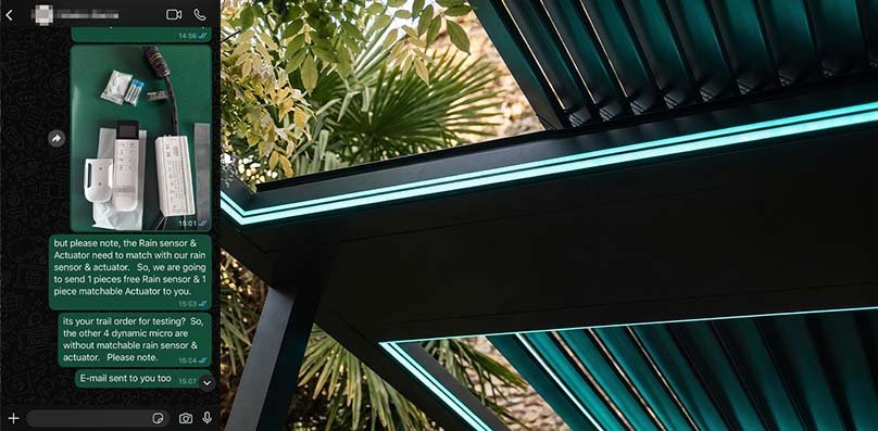 Spain Integrated Lighting and Motor Control Solutions for Pergola
