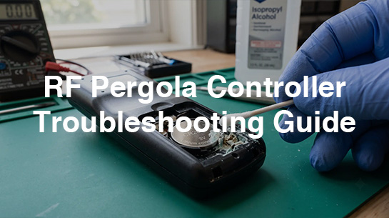 RF Pergola Controller Troubleshooting Guide