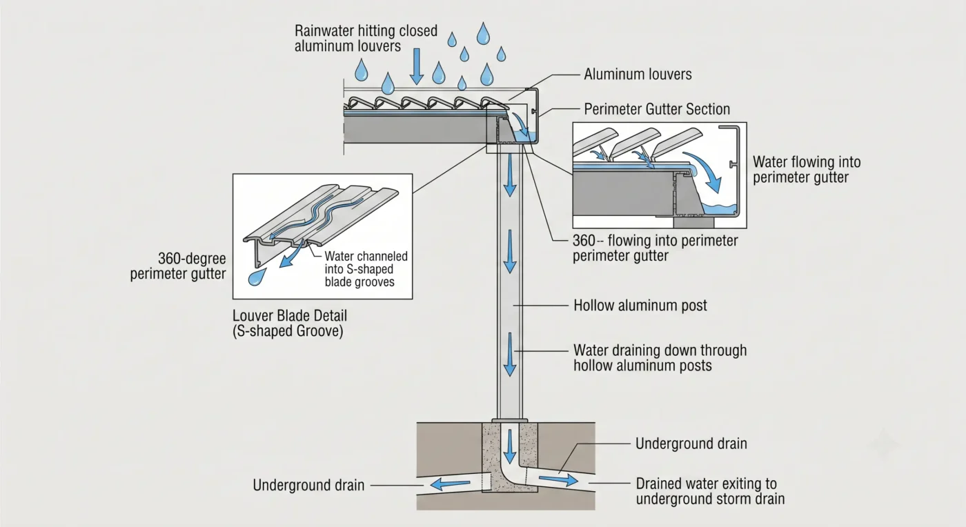 pergola-louver-watershed-drainage-system-cross-section-diagram